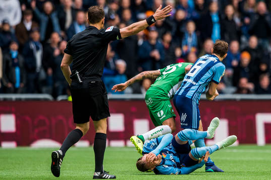 Djurgårdens Fredrik Ulvestad med skada