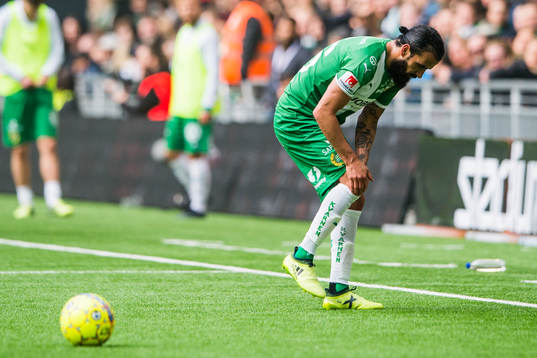 Hammarbys Jiloan Hamad med skada