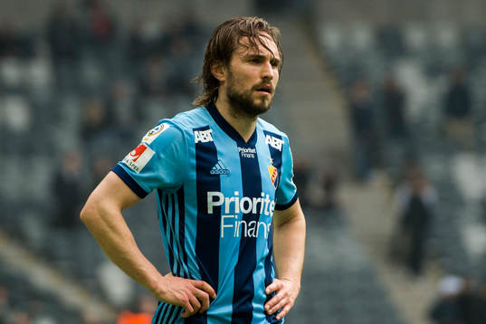 Djurgårdens Kevin Walker deppar