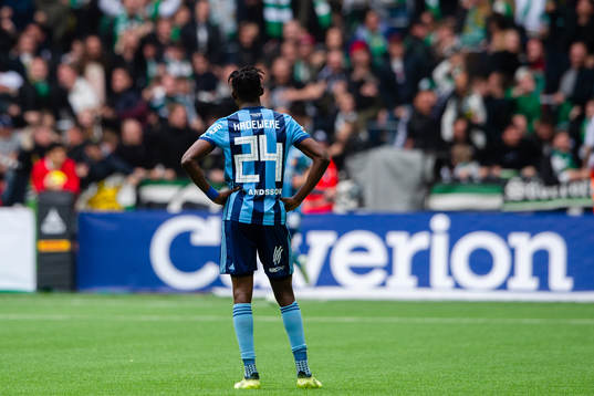 Djurgårdens Philana Tinotenda Kadewere  deppar