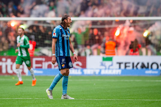 Djurgårdens Jonas Olsson deppar