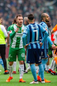 Hammarbys Muamer Tankovic och Djurgårdens Dzenis Kozica