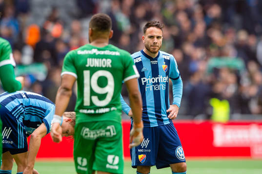 Djurgårdens Dzenis Kozica deppar
