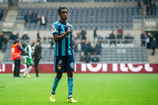 Djurgårdens Philana Tinotenda Kadewere  deppar