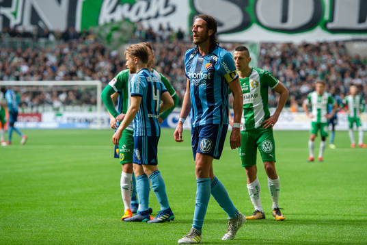 Djurgårdens Jonas Olsson deppar