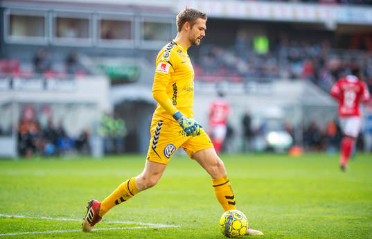 Kalmars målvakt Lucas Hägg-Johansson