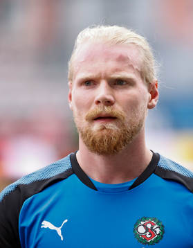 Örebros målvakt Mathias Karlsson