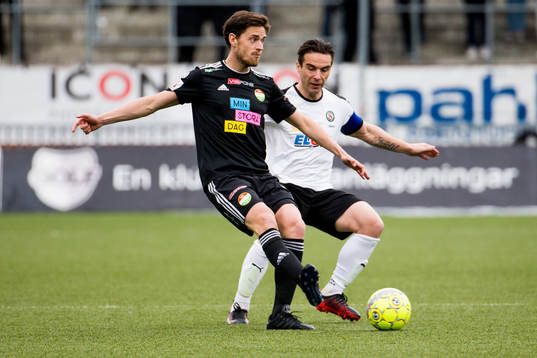 Dalkurds Robin Tranberg och Örebros Nordin Gerzic