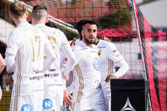 Östersunds Brwa Nouri jublar