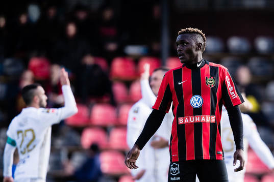 Brommapojkarnas David Ochieng deppar
