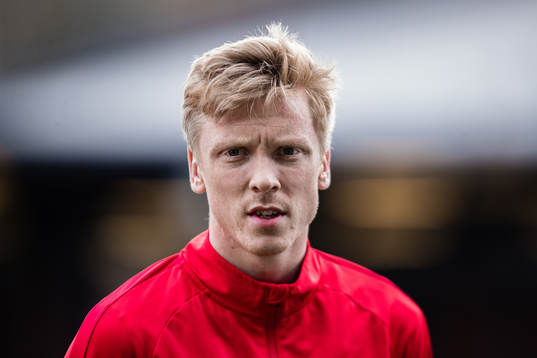 Brommapojkarnas Gustav Sandberg Magnusson innan