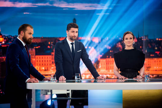 Sanny Lindström, Björn Oldeen och Lena Sundqvist