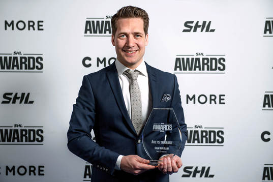 Växjös Sam Hallam,  Årets Tränare