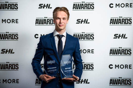 Växjös Elias Pettersson, Årets Forward, Årets Junior