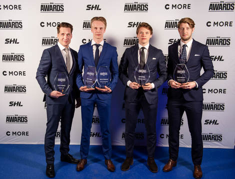 Växjös Sam Hallam,  Årets Tränare, Växjös Elias