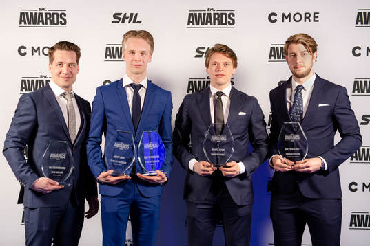 Växjös Sam Hallam,  Årets Tränare, Växjös Elias