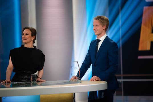Växjös Elias Pettersson, Årets Forward, Årets Junior