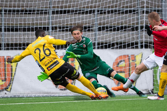 Kalmars målvakt Hampus Strömberg