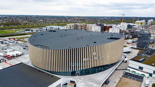 Royal Arena fotograferad
