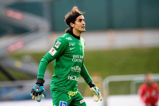Sirius målvakt Karim Fegrouch