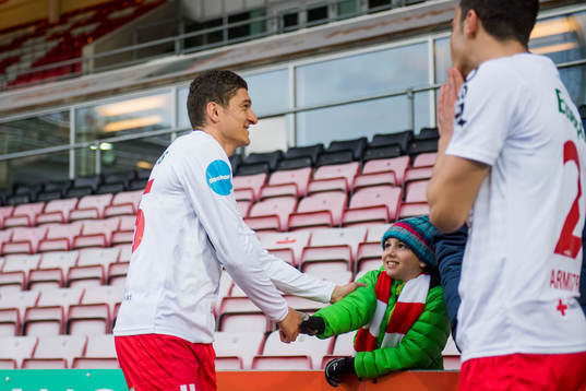 Youssef Chaib and Joel Armstrong of Fredrikstad