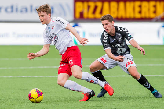 Håvard Åsheim of Fredrikstad and Markus André Kaasa of