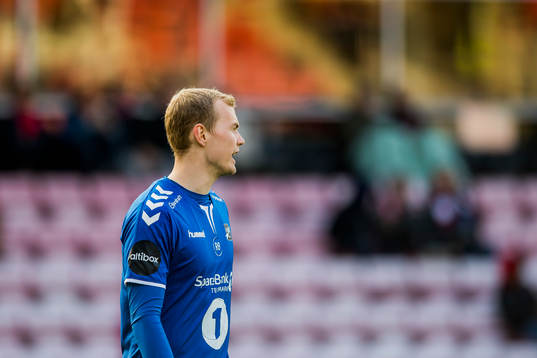 Goalkeeper Viljar Myhra of Odd