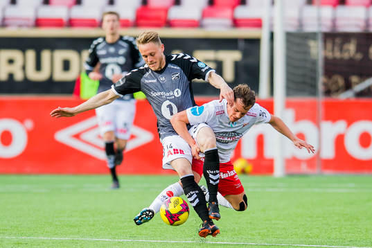 Fredrik Nordkvelle of Odd and Rino Falk Larsen of