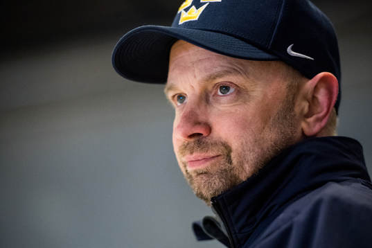 Sveriges målvaktstränare Stefan Ladhe