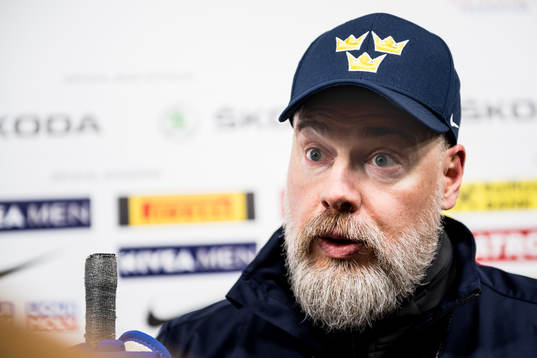 Sveriges förbundskapten Rikard Grönborg