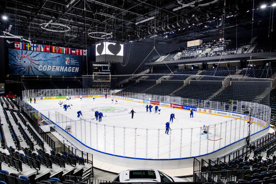 Interiörbild över Royal Arena