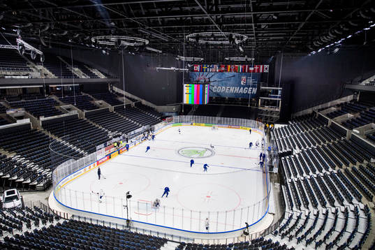 Interiörbild över Royal Arena