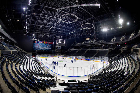 Interiörbild över Royal Arena