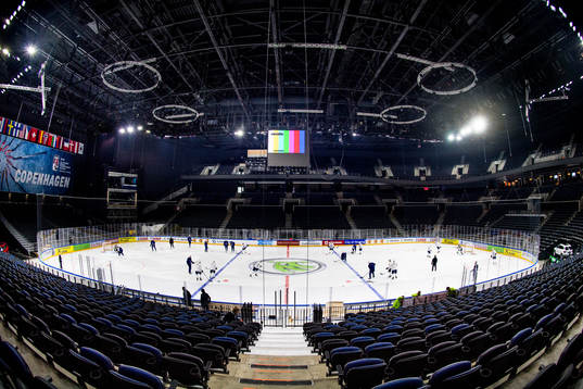 Interiörbild över Royal Arena