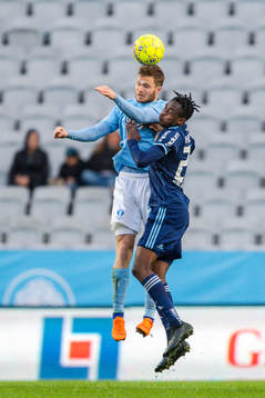 Malmö FFs Lasse Nielsen och Djurgårdens Philana Tinotenda