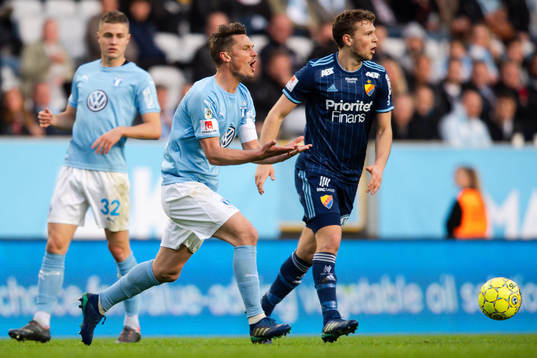 Malmö FFs Markus Rosenberg reagerar