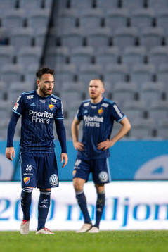Djurgårdens Dzenis Kozica deppar