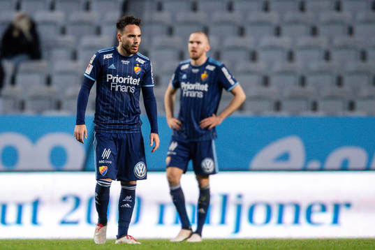 Djurgårdens Dzenis Kozica deppar