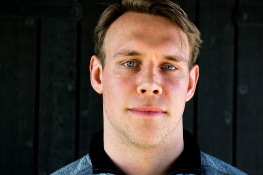 Tobias Lindström of Norway poses for a portrait