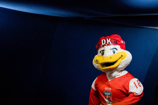 The official mascot "The Indomitable Duckly"