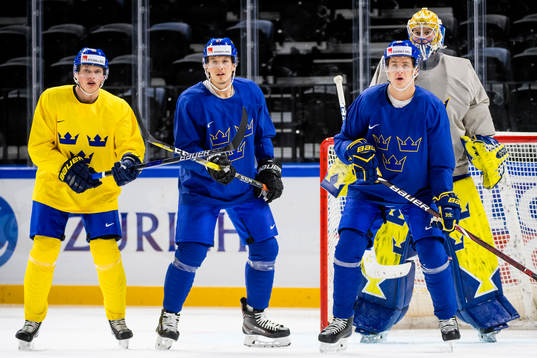 Lawrence Pilut, Rickard Rakell och Mattias Janmark
