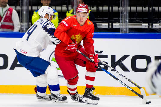 Frankrikes Kevin Hecquefeuille och Rysslands Kirill Kaprizov