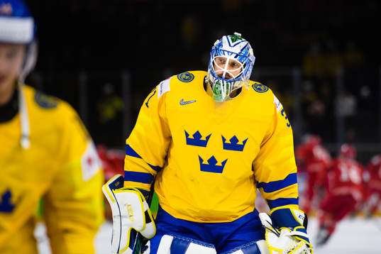 Sveriges målvakt Anders Nilsson