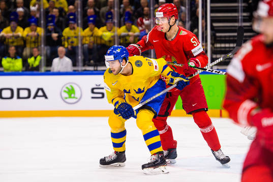 Sveriges Magnus Pääjärvi-Svensson och Vitrysslands