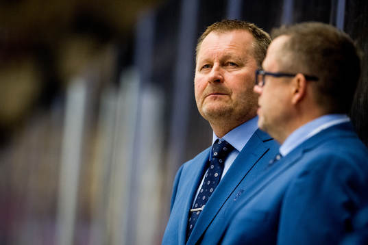 Petter Thoresen, head coach of Norway, and Sjur Robert