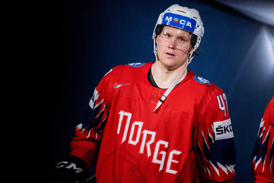 Alexander Bonsaksen of Norway looks dejected