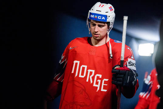 Stefan Espeland of Norway looks dejected