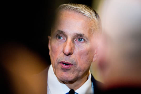 Bob Hartley, head coach of Latvia