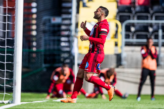 Östersunds Saman Ghoddos deppar