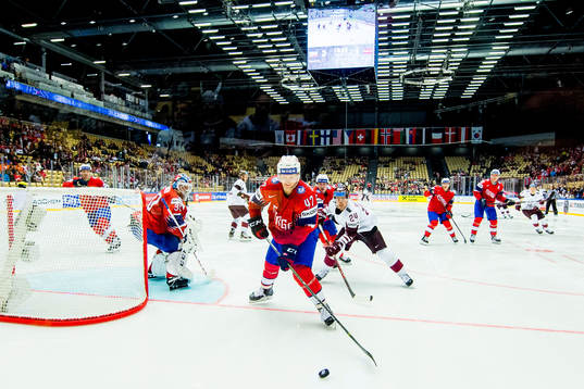 Alexander Bonsaksen of Norway and Mikelis Redlihs of Latvia